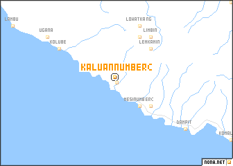 map of Kaluan Number 2