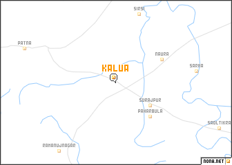 map of Kalua