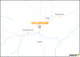 map of Kalubamba