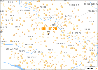 map of Kaludra