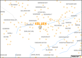 map of Kalū‘eh