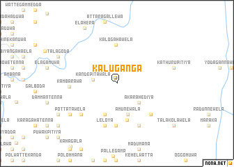 map of Kaluganga