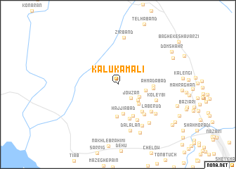 map of Kalū Kamālī