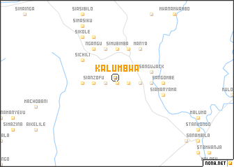 map of Kalumbwa