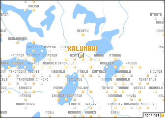 map of Kalumbwi