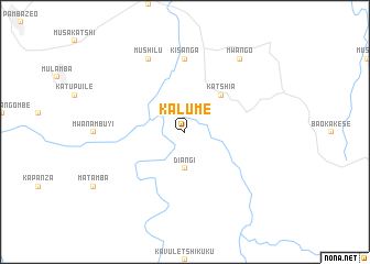 map of Kalume