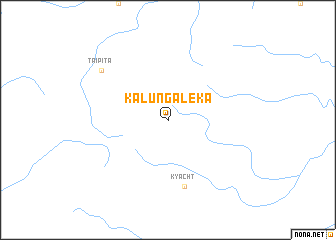 map of Kalungaleka