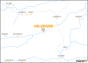 map of Kalunkuma