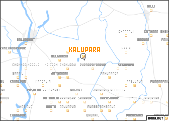map of Kalupara