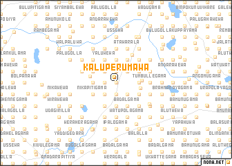 map of Kaluperumawa
