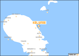 map of Kalurae