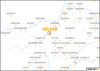 map of Kalusa