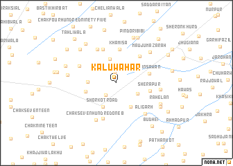 map of Kalu Wāhar
