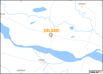 map of Kalwāri