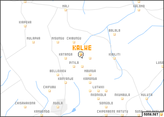 map of Kalwe