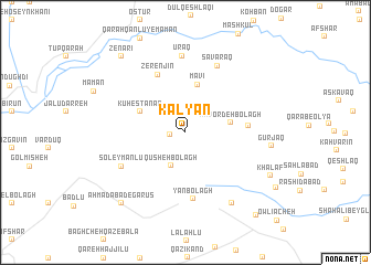 map of Kalyān