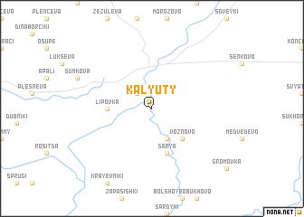 map of Kalyuty