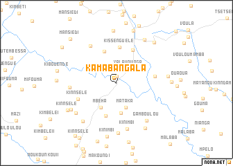 map of Kamabangala