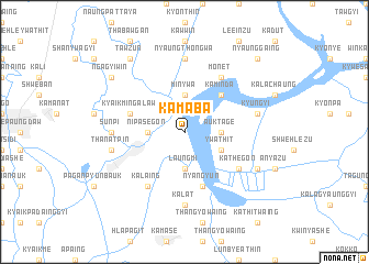 map of Kamaba