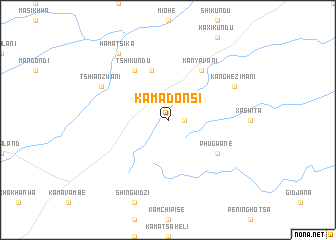 map of Ka-Madonsi