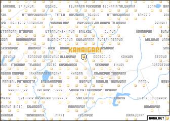 map of Kamāigāri