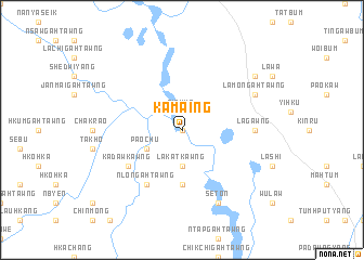 map of Kamaing