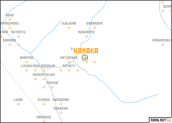 map of Kamaka