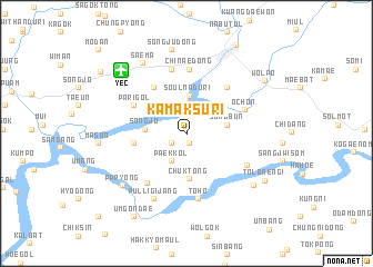 map of Kamaksu-ri