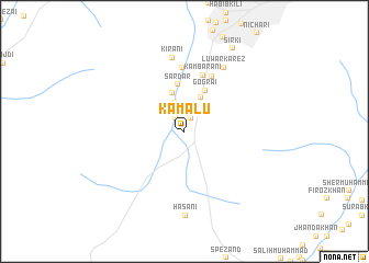map of Kamālu