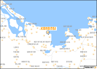 map of Kamansi