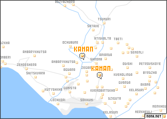 map of Kaman