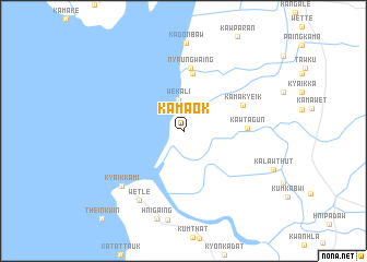 map of Kamaok