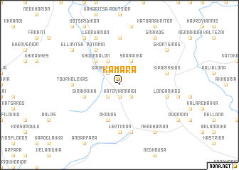 map of Kamára