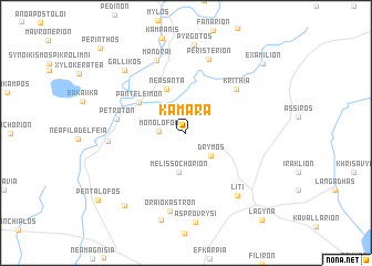 map of Kamára