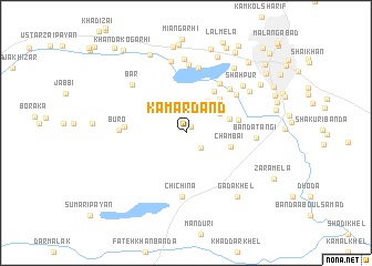 map of Kamar Dand