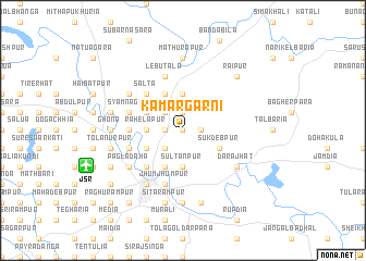 map of Kāmārgarni