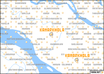 map of Kāmārkhola