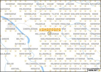 map of Kāmārpāra