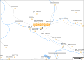 map of Kamar Sīāh