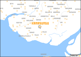 map of Kamasundu