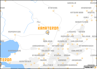 map of Kamaterón