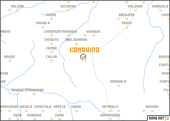 map of Kamawino
