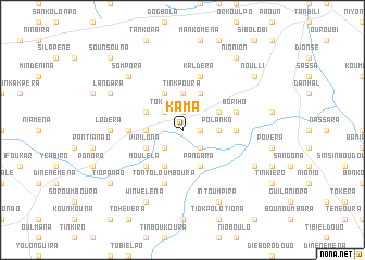 map of Kama