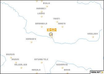 map of Kama