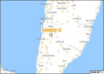 map of Kambagte