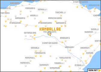 map of Kamballae