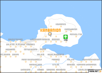 map of Kambánion