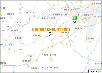 map of Kambar Khel Atārai