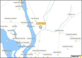 map of Kamba