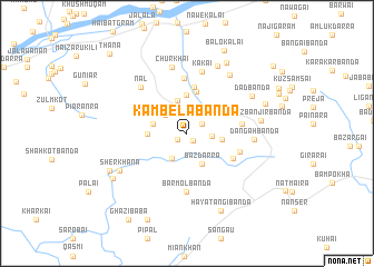 map of Kāmbela Bānda
